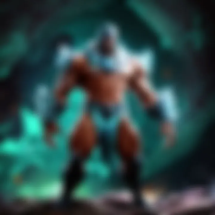 Dynamic motion-themed overlay for energy