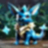 Eevee Evolving into Vaporeon