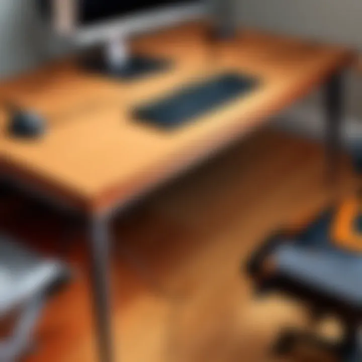 Elegant cable hiding with cable sleeves and zip ties