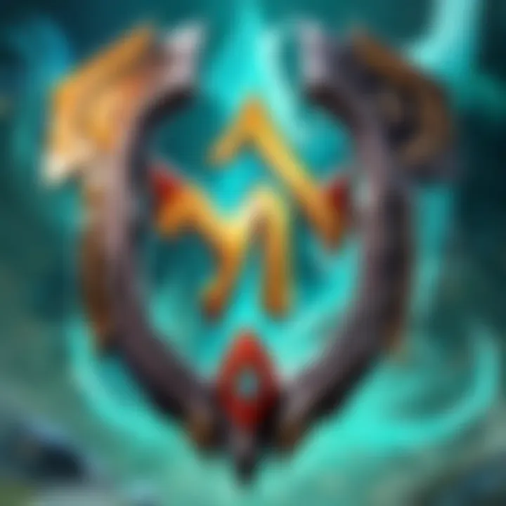 A strategic infographic showing the impact of the Eld Rune on hero abilities.