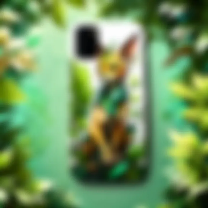 Leafeon Phone Case - Nature-inspired Elegance