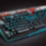 Elegant Logitech Mechanical Keyboard