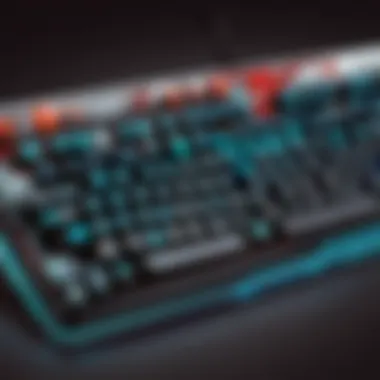 Elegant Logitech Mechanical Keyboard