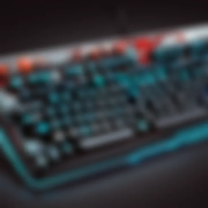 Elegant Logitech Mechanical Keyboard