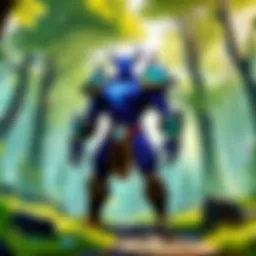 Enchanted Forest MMORPG Scene