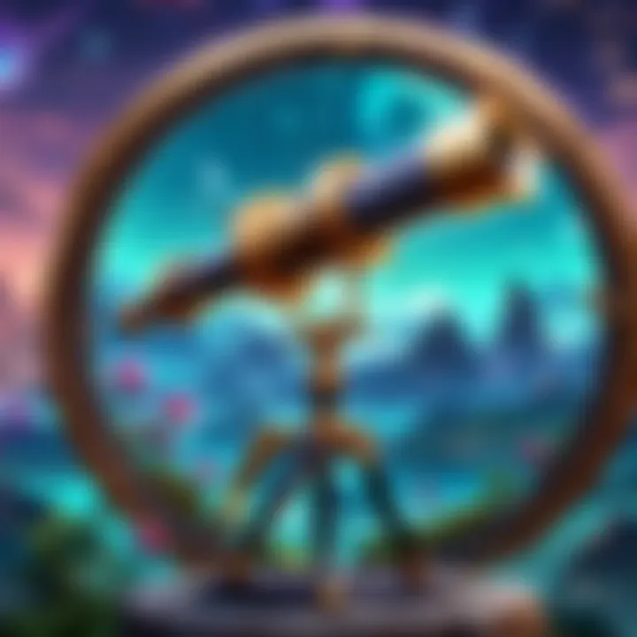 Enchanted Telescope Revealing Wishes