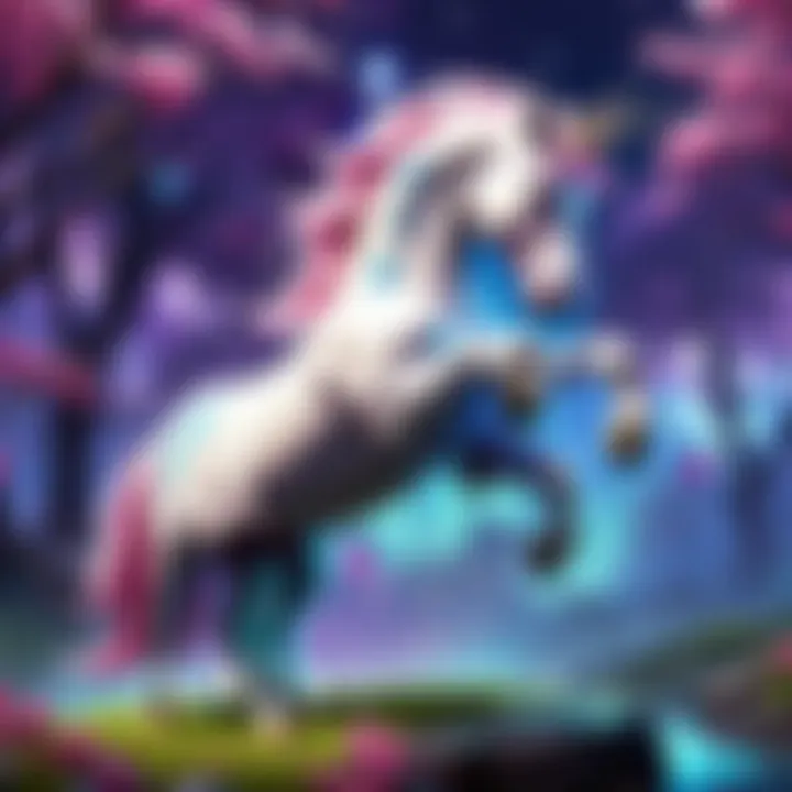 Enchanted Unicorn Pet in DotaRush