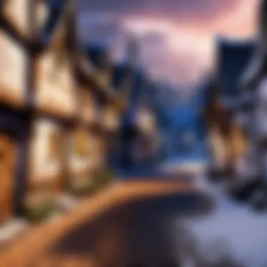 Enchanting Ambiance of Hogsmeade