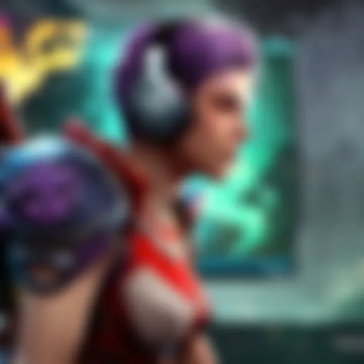 Visual depiction of engaging with the Twitch streaming audience