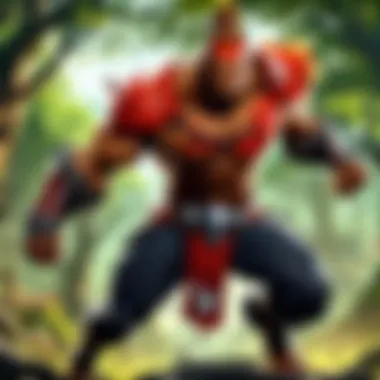 A focused athlete training with agility drills