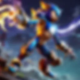 Abstract depiction of Twitch platform with sound waves