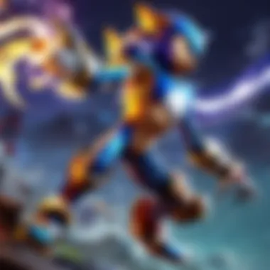 Abstract depiction of Twitch platform with sound waves