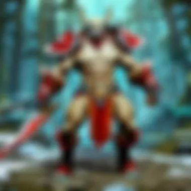 Clash of Legends: MMORPG Battles Epic Battle Scene in MMORPG