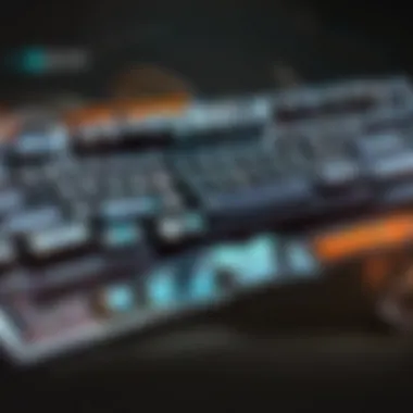 Ergonomic Logitech Mechanical Keyboard Design