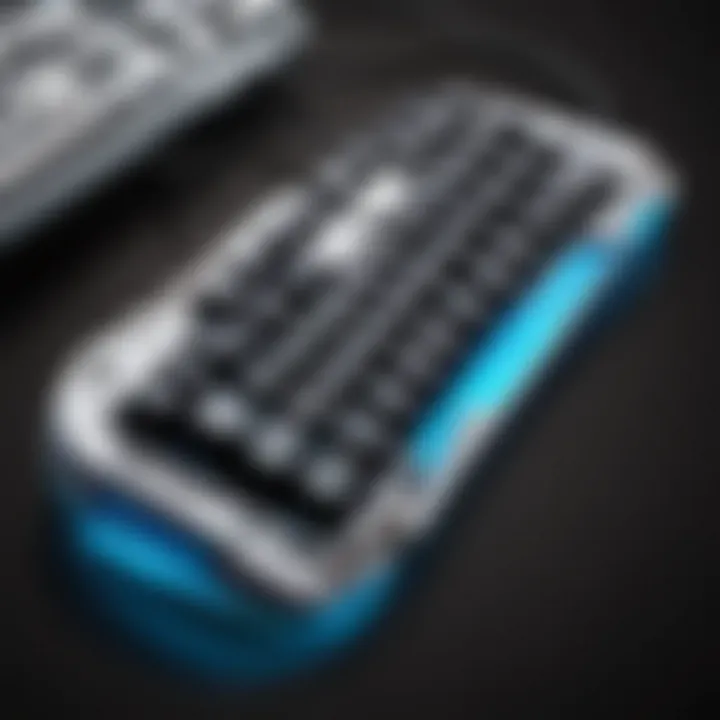 Ergonomic Wrist Rest Ergonomic wrist rest for comfort during intense gaming sessions