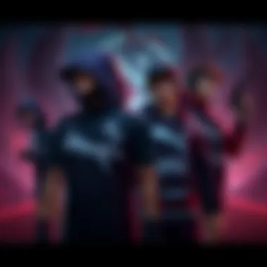 Esports athletes wearing Puma apparel