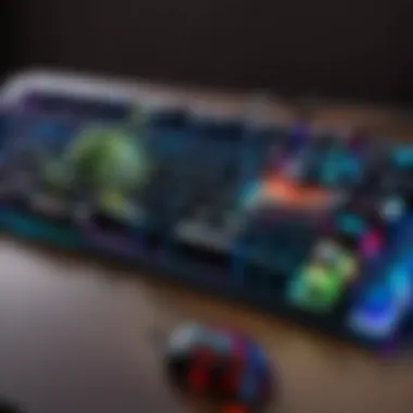 Customizable RGB Keyboard and Mouse Setup Customizable RGB keyboard and mouse setup