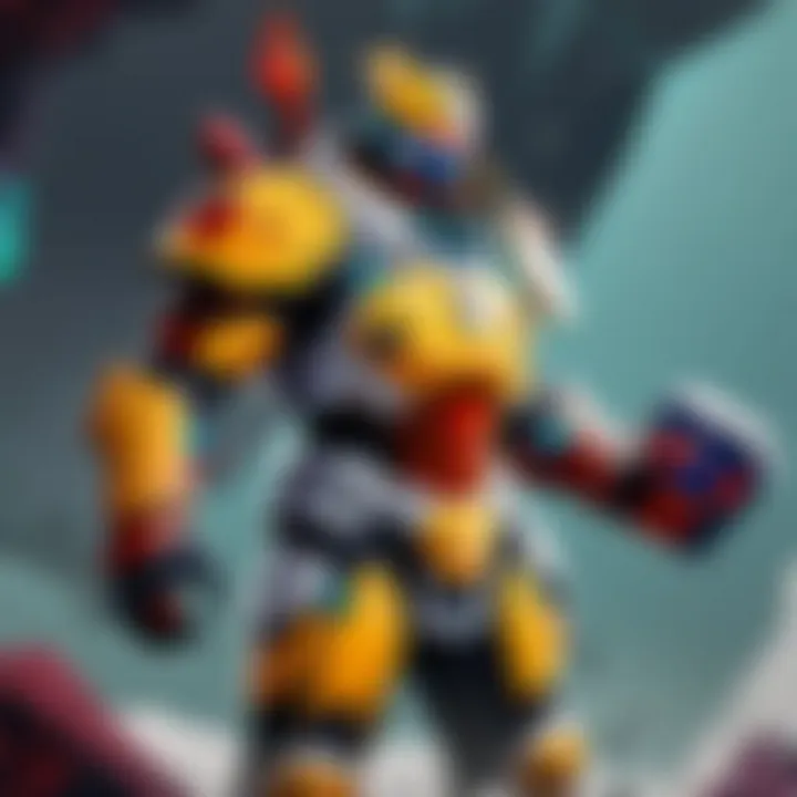 Creative Engagement Through Coloring An artist deeply focused on coloring a detailed Apex Legends illustration, showcasing creativity and engagement