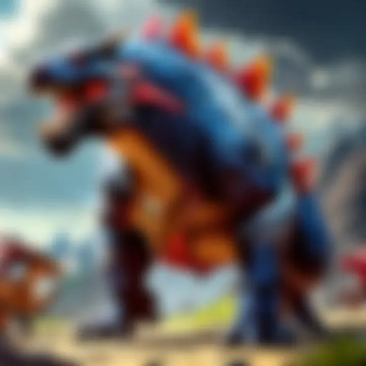 Dinosaur Taming in Ark Online