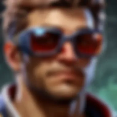 Infographic illustrating the health benefits of using gaming glasses