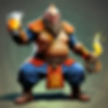 Strategic gameplay involving Brew Monk