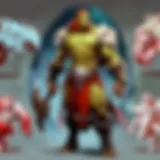 Visual representation of carry heroes evolution in Dota