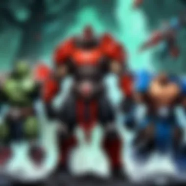 Diagram illustrating team dynamics for carry roles