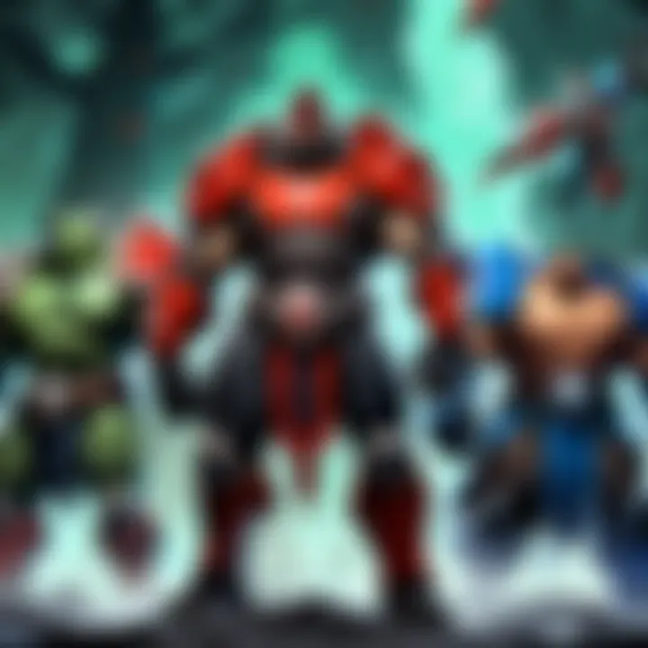 Diagram illustrating team dynamics for carry roles