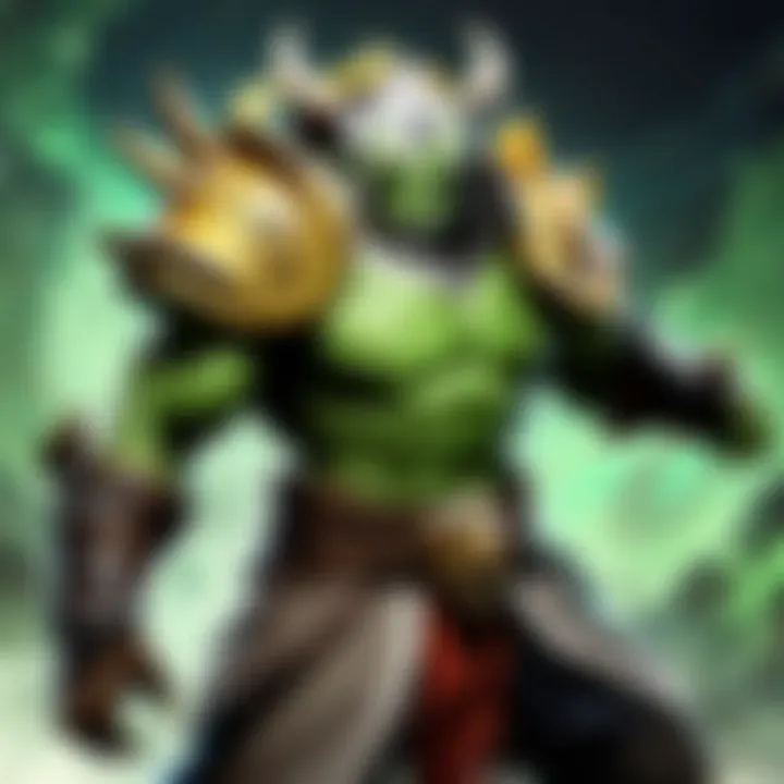 A strategic placement of Chen directing his allies