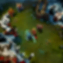 A strategic overview of Dota gameplay dynamics