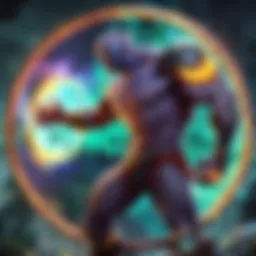 Visual representation of disc healing mechanics in Dota