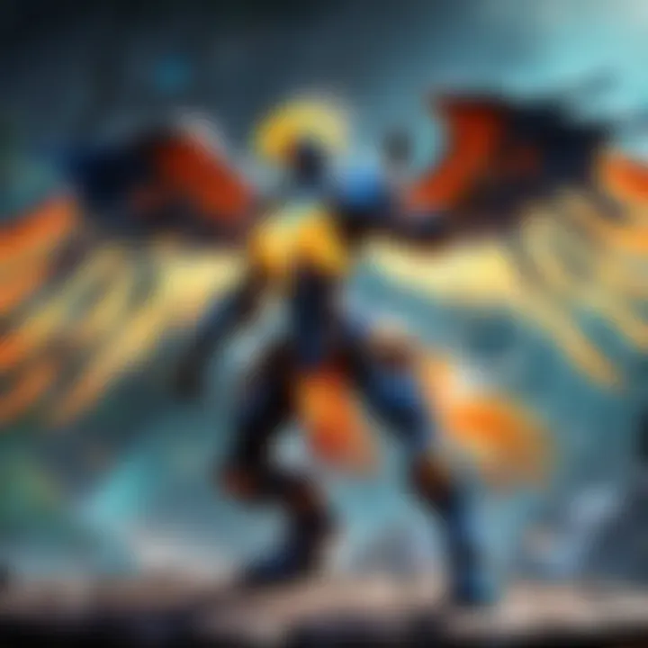 Fenix Lod showcasing his abilities in combat