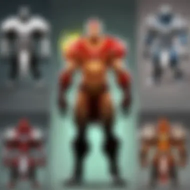 A comparison chart of abilities for selected free heroes.