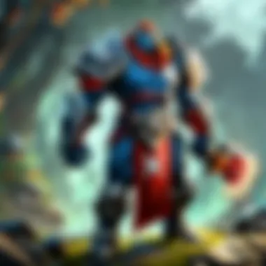 A tactical diagram displaying the strategic positioning of free heroes in gameplay.