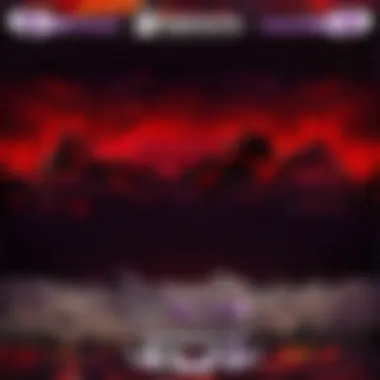 Colorful Twitch overlay display