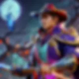 Enigmatic Sorcerer casting a powerful spell