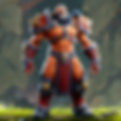 Illustration of item restoration mechanics in Dota