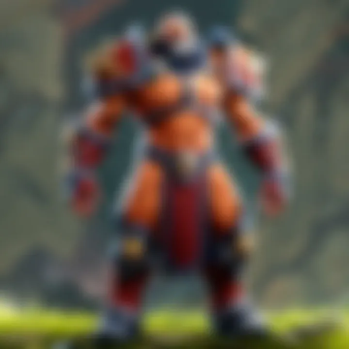 Illustration of item restoration mechanics in Dota