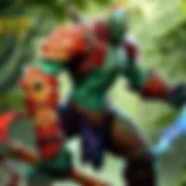 Illustration of intricate linguistic patterns