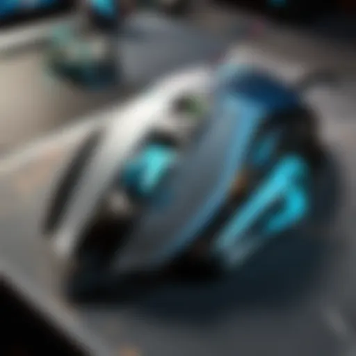 Logitech G Pro X Shroud gaming headset showcasing advanced design