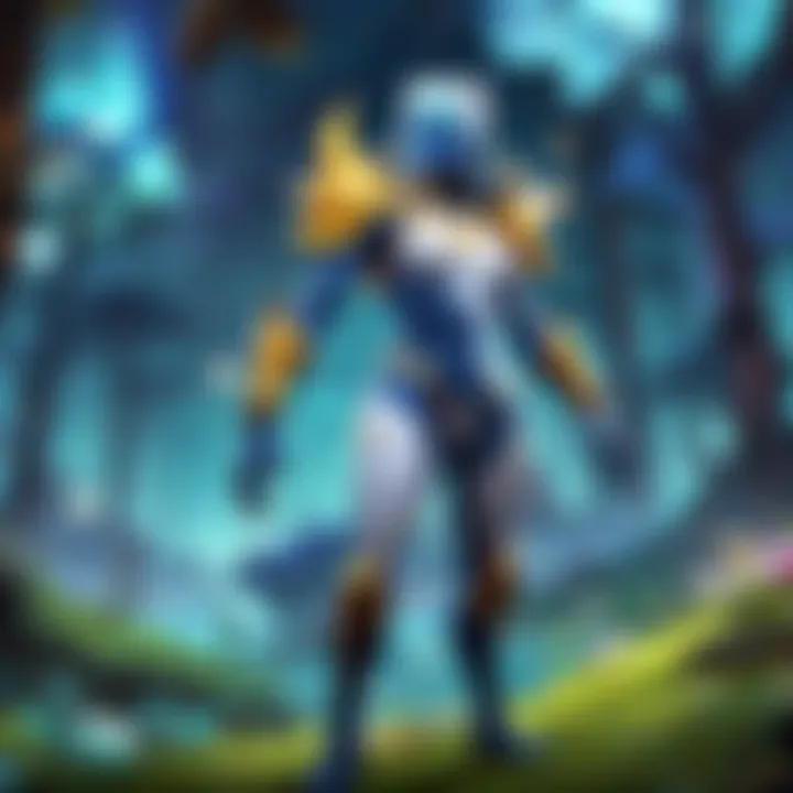 A futuristic depiction of the gaming community interacting within Luna's ecosystem.