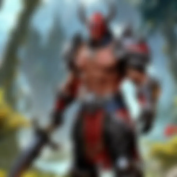 A visual representation of thematic elements present in FFXIV's MSQs