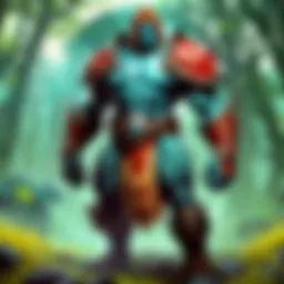 Visual representation of missives in Dota gameplay