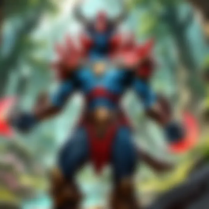 Strategic gameplay representation highlighting Ikoria mechanics