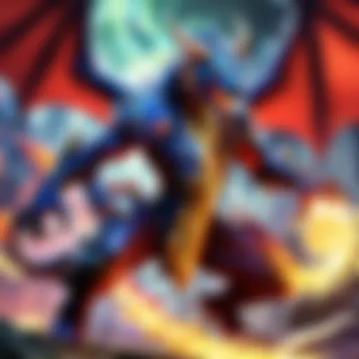 Mystical Dragon Sorcerer in Battle