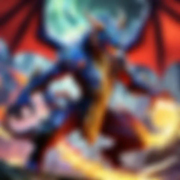 Mystical Dragon Sorcerer in Battle Mystical Dragon Sorcerer in Battle