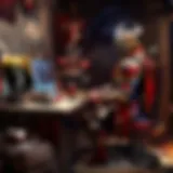 Niko Pro showcasing his gaming setup