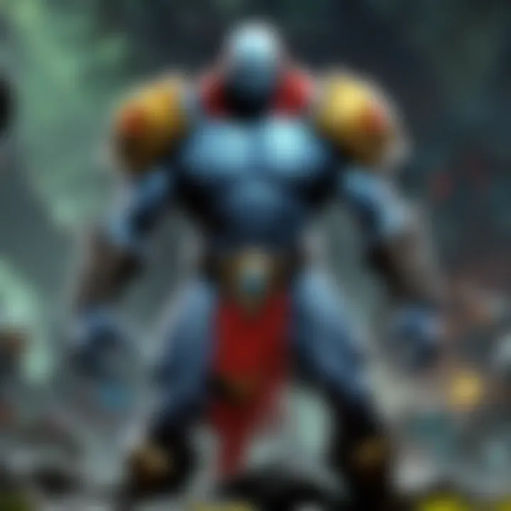 Illustration showcasing the evolution of gaming technology