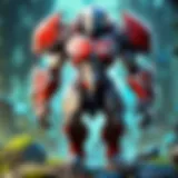 Futuristic Gaming World Artistic representation of a futuristic gaming world