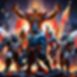 Dota Champions Celebrating Victory